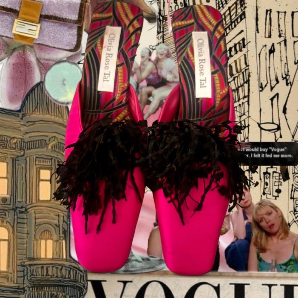 Vintage Olivia rose tal heels size 7